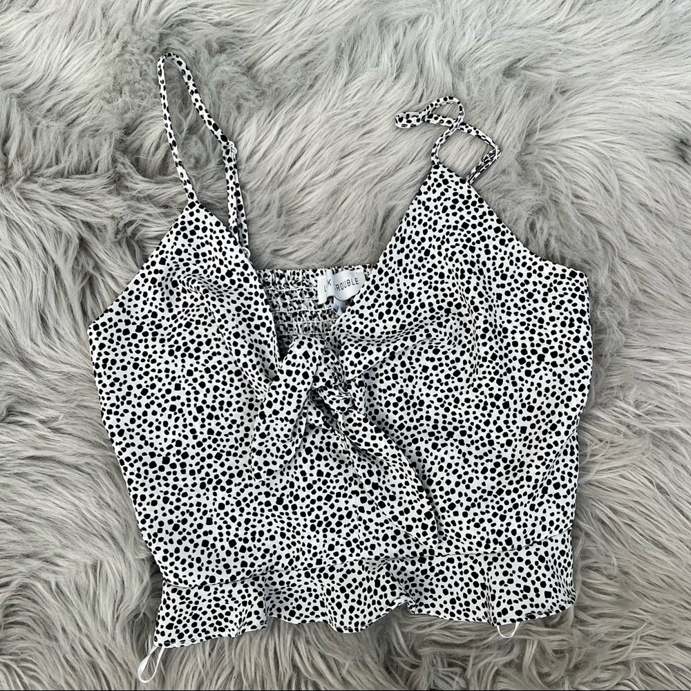 COPY - Tie front crop top